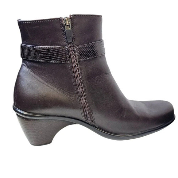 Dansko Womens Ryan Brown Leather Ankle Booties Size 41 US 10.5 - Picture 8 of 14